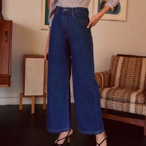 ETICA Devon Wide Leg Jeans in Shallows size 25
